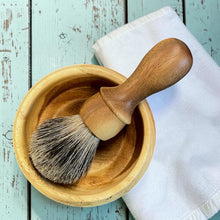 Load image into Gallery viewer, South American Monkeypod Shave Set