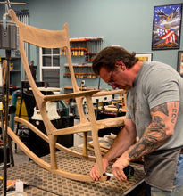 Load image into Gallery viewer, Sculptured Rocking Chair