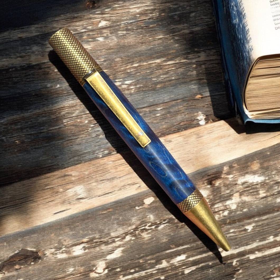 Patriot Ballpoint Pen Antique Brass