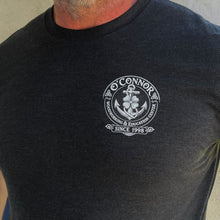 Load image into Gallery viewer, O’Connor Woodworking Anchor T-Shirt-Black
