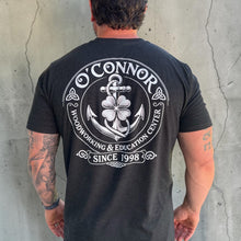 Load image into Gallery viewer, O’Connor Woodworking Anchor T-Shirt-Black
