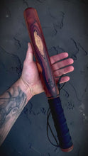 Load and play video in Gallery viewer, Cocobolo Irish Kiss Fighting Stick
