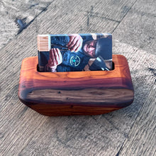 Load image into Gallery viewer, Scottish Yew Business Card Holder
