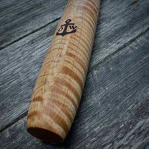 Tiger Maple Tapered Rolling Pin