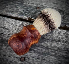 Load image into Gallery viewer, Cocobolo Shave Brush Grade A Silvertip
